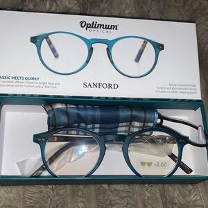 Sanford Blue Reading Glasses - Blue